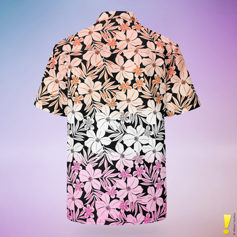 Lesbian Pride Aloha Hawaiian Shirt